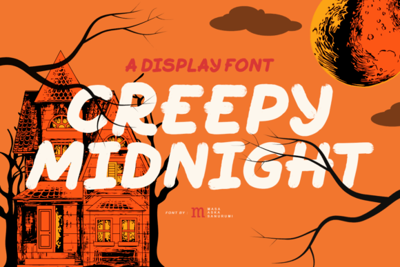 Creepy Midnight: A Distinctive Display Font for Bold Digital Identity