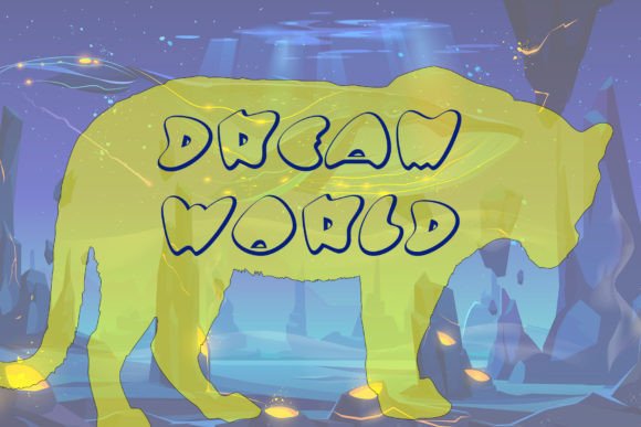 Dream World: A Whimsical Display Font That Elevates Campaign Visuals