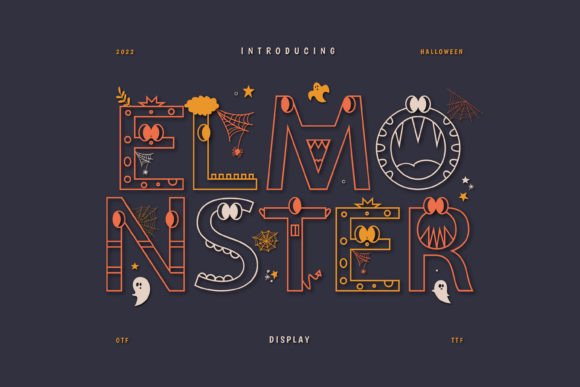 Elmonster: A Display Font That Adds Personality to Your Brand