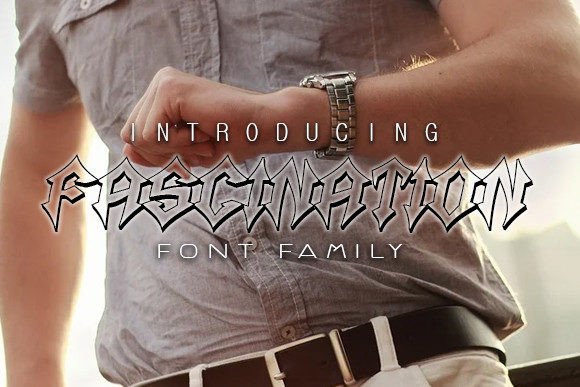Fascination: A Display Font for Editorial Impact