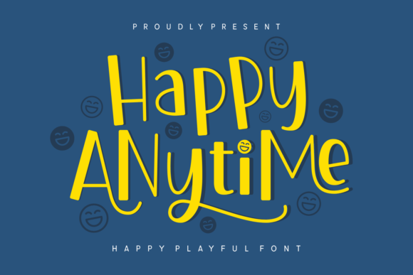 Happy Anytime: A Display Font That Brings Warmth to Real Business Branding