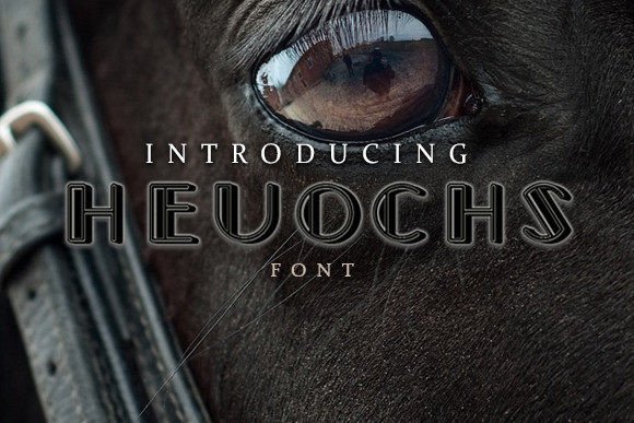 Heuochs: An Art Deco Display Font for Editorial Impact