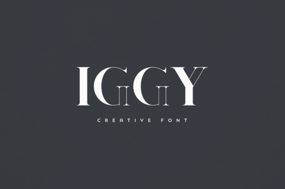 Iggy: A Display Font That Elevates Real Branding Work