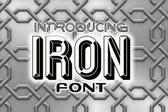 Iron: A Bold Display Typeface for Scroll-Stopping Marketing