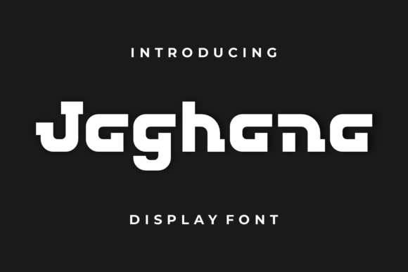 Jaghana: A Display Font with Gentle Personality