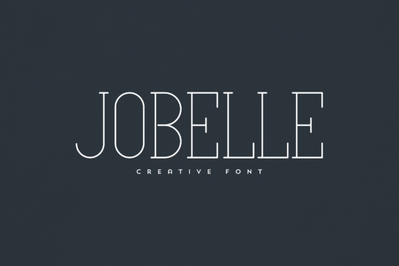 Jobelle: A Display Font That Elevates Campaign Headlines