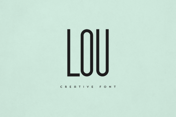 Lou: A Display Font That Elevates Real Branding Work
