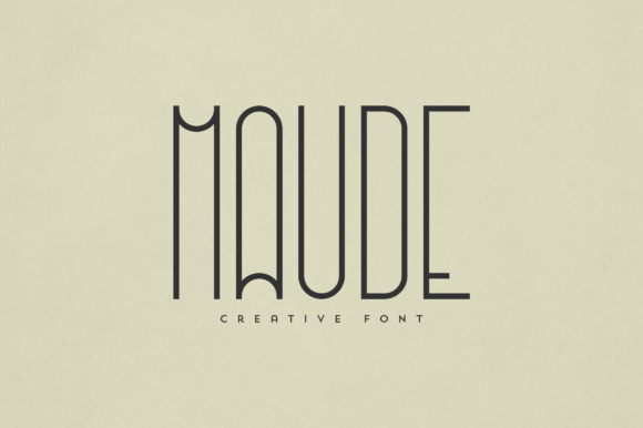 Maude: A Display Font That Makes Your Campaign Stand Out