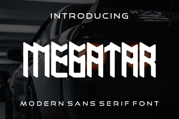 Megatar: A Display Font That Elevates Digital Branding