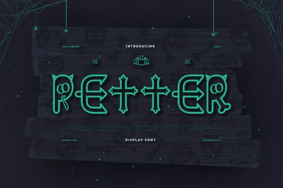 Petter: A Display Font That Earns Its Space