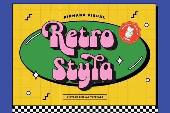 Retro Styla: A ’70s-Inspired Display Font for Editorial Impact