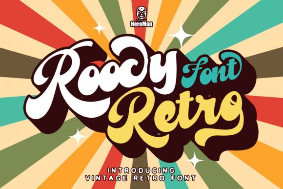 Roocy Retro: A Clean, Modern Display Font with Real Retro Charm
