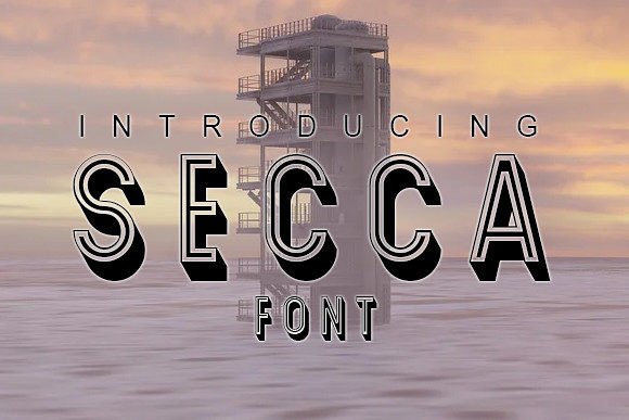 Secca: A Display Font That Earns Its Space