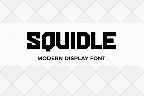 Squidle: A Display Font That Demands Attention—Wisely